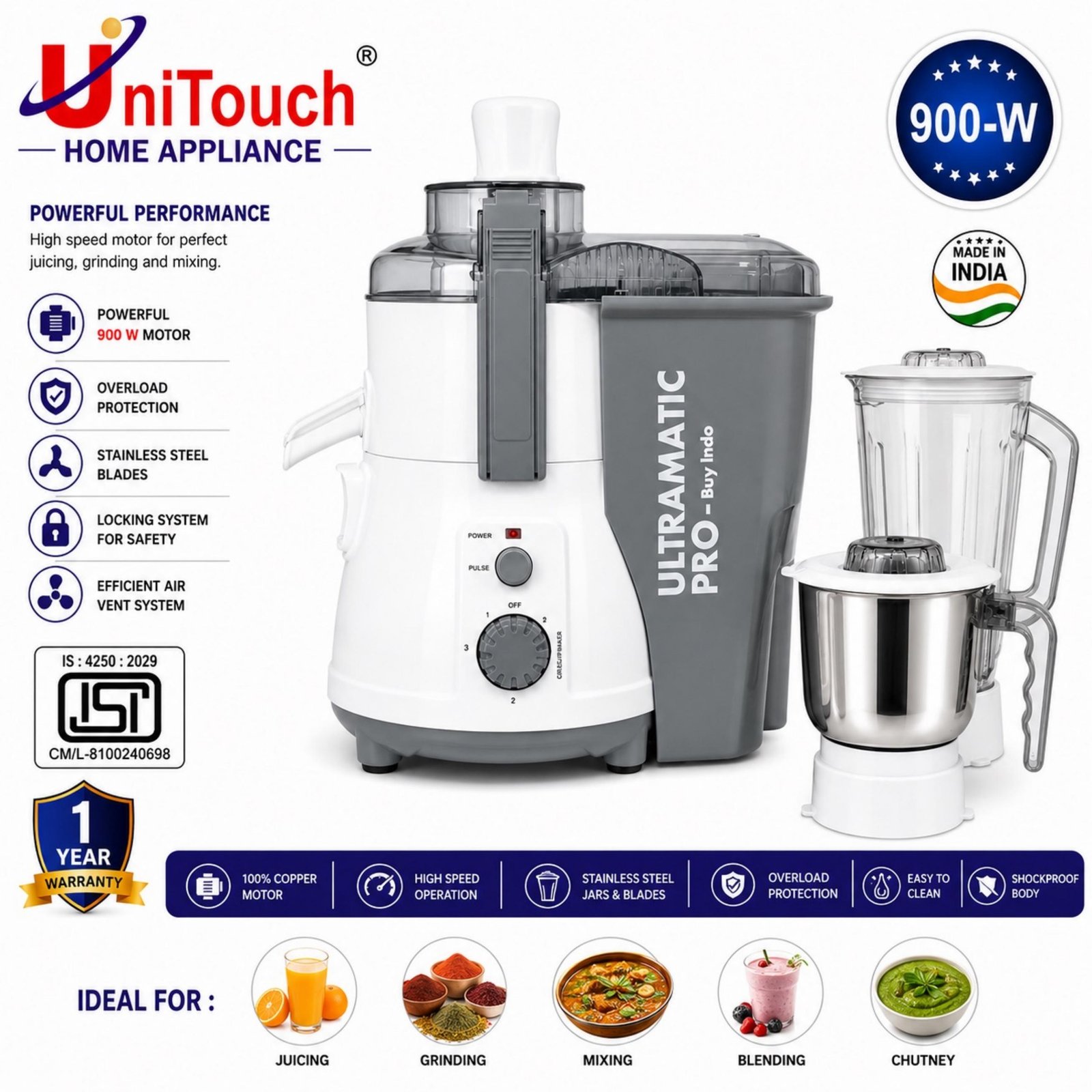 Juicer Mixer